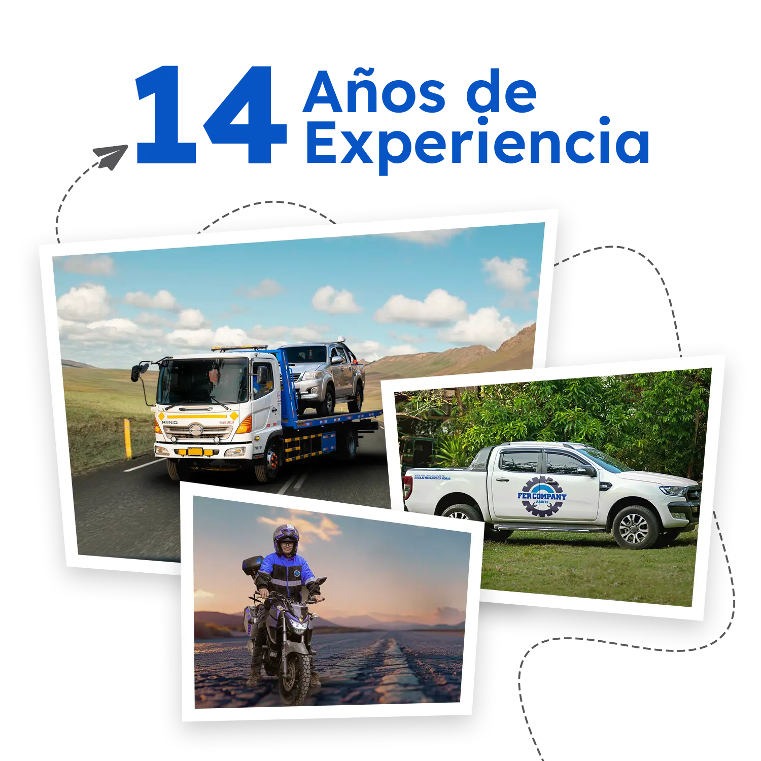 Nosotros fer company asiste gruas auxilio mecanico